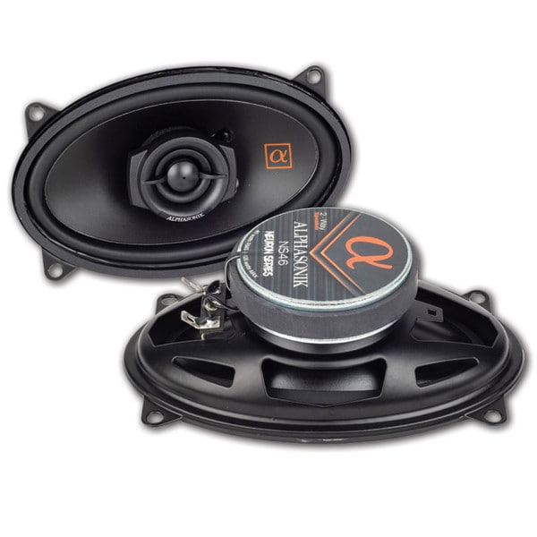 Main product image for Alphasonik NS46 4"x6" NEURON Series 2-Way Full-Range Speaker Pair268-652